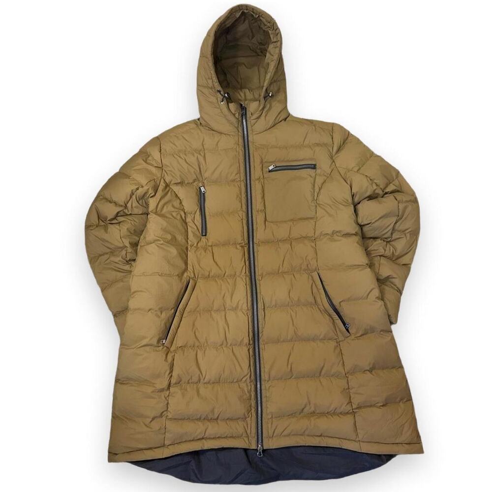 Orolay Down Coat Womens XXL Olive Hooded Mid Length Quilted Puffer Jacket NWT